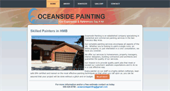 Desktop Screenshot of oceansidepainting88.com